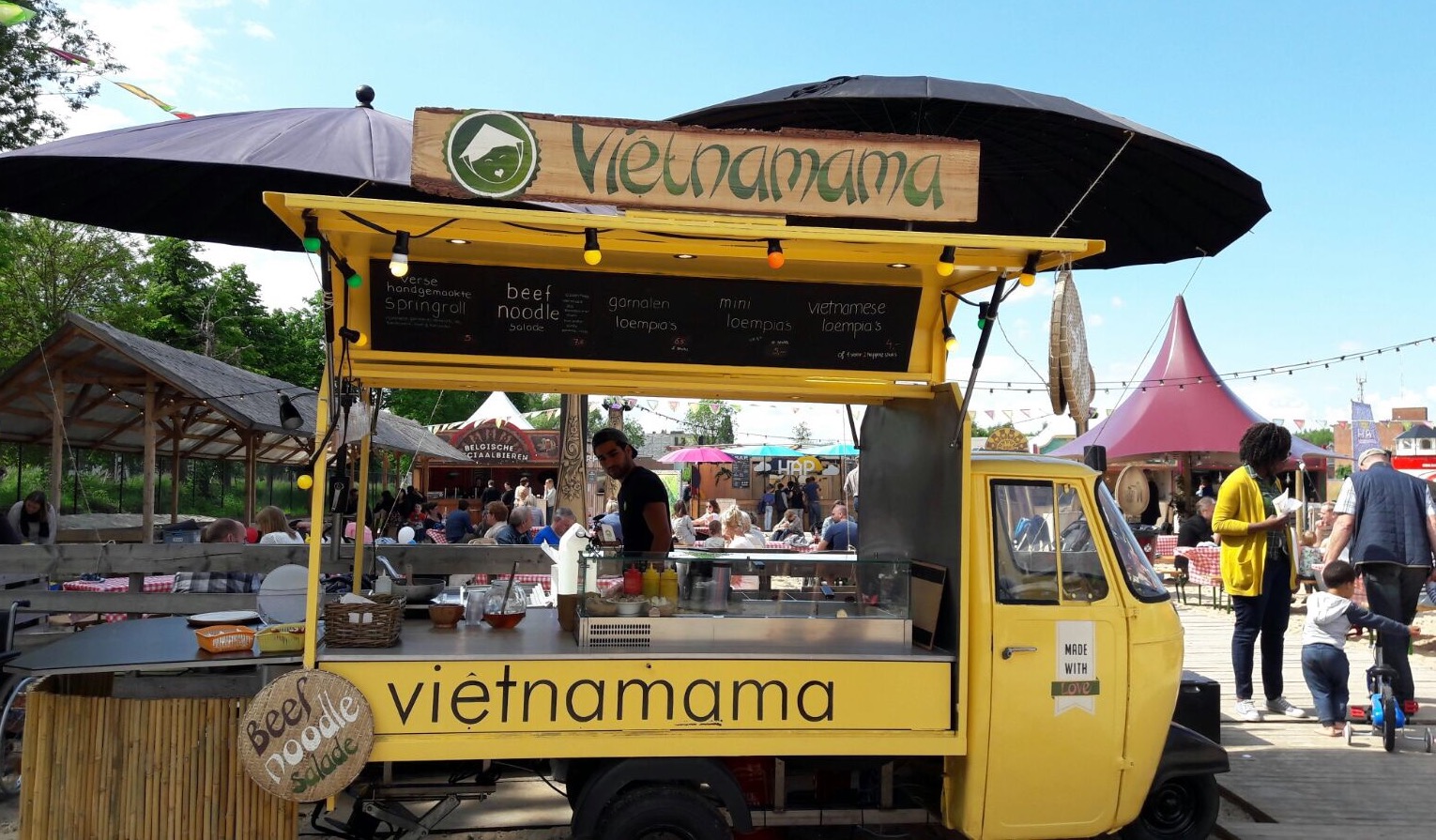 Foodtruck - Vietnamama - Vind & Boek foodtrucks